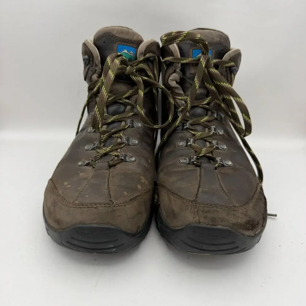 Meindl Pfledge II GTX Gore-Tex Leather Hiking Boots Mens 11.5 D Brown Made Italy